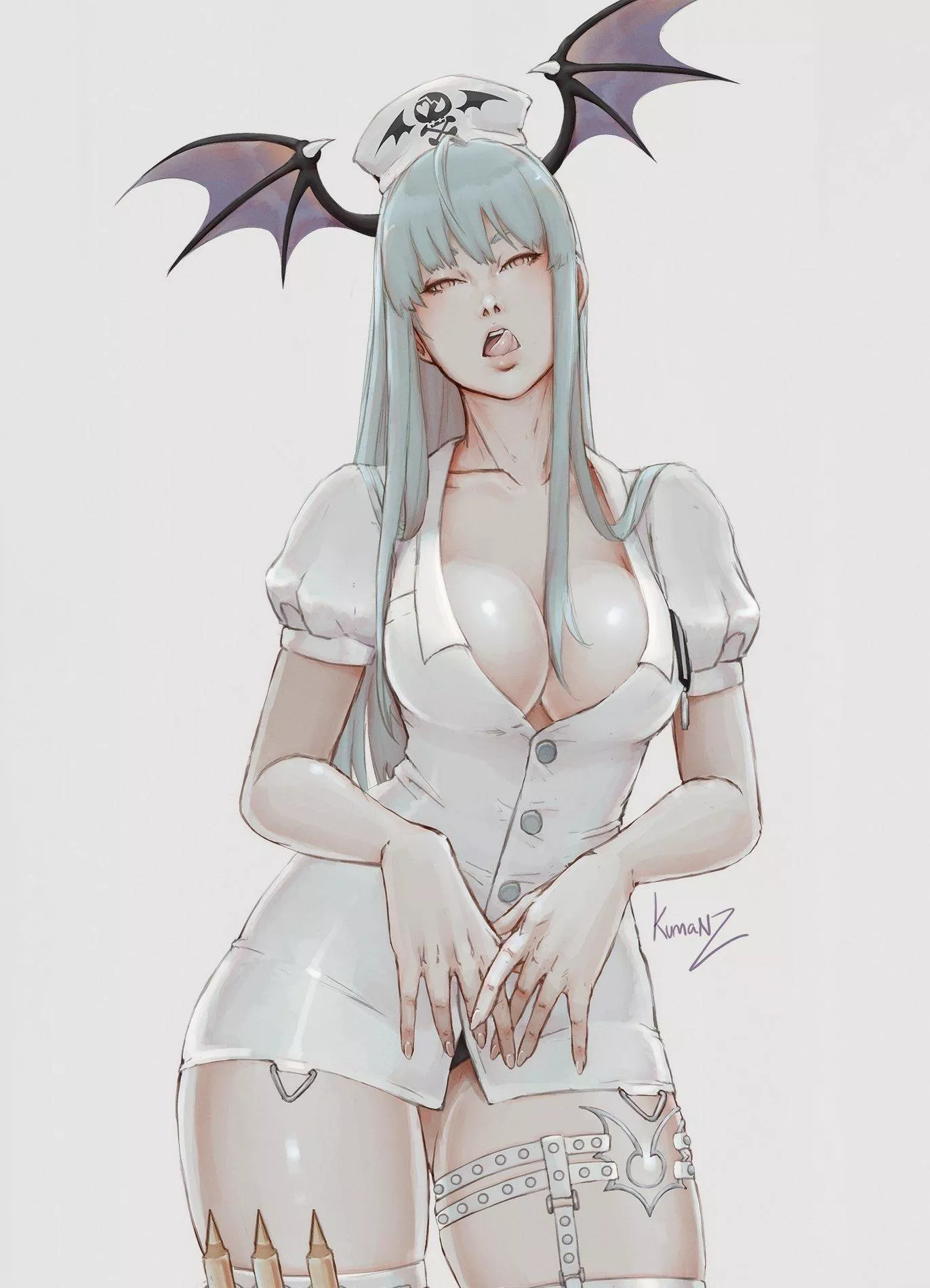 Nurse Morrigan (Kumanzart) [Dark Stalkers]