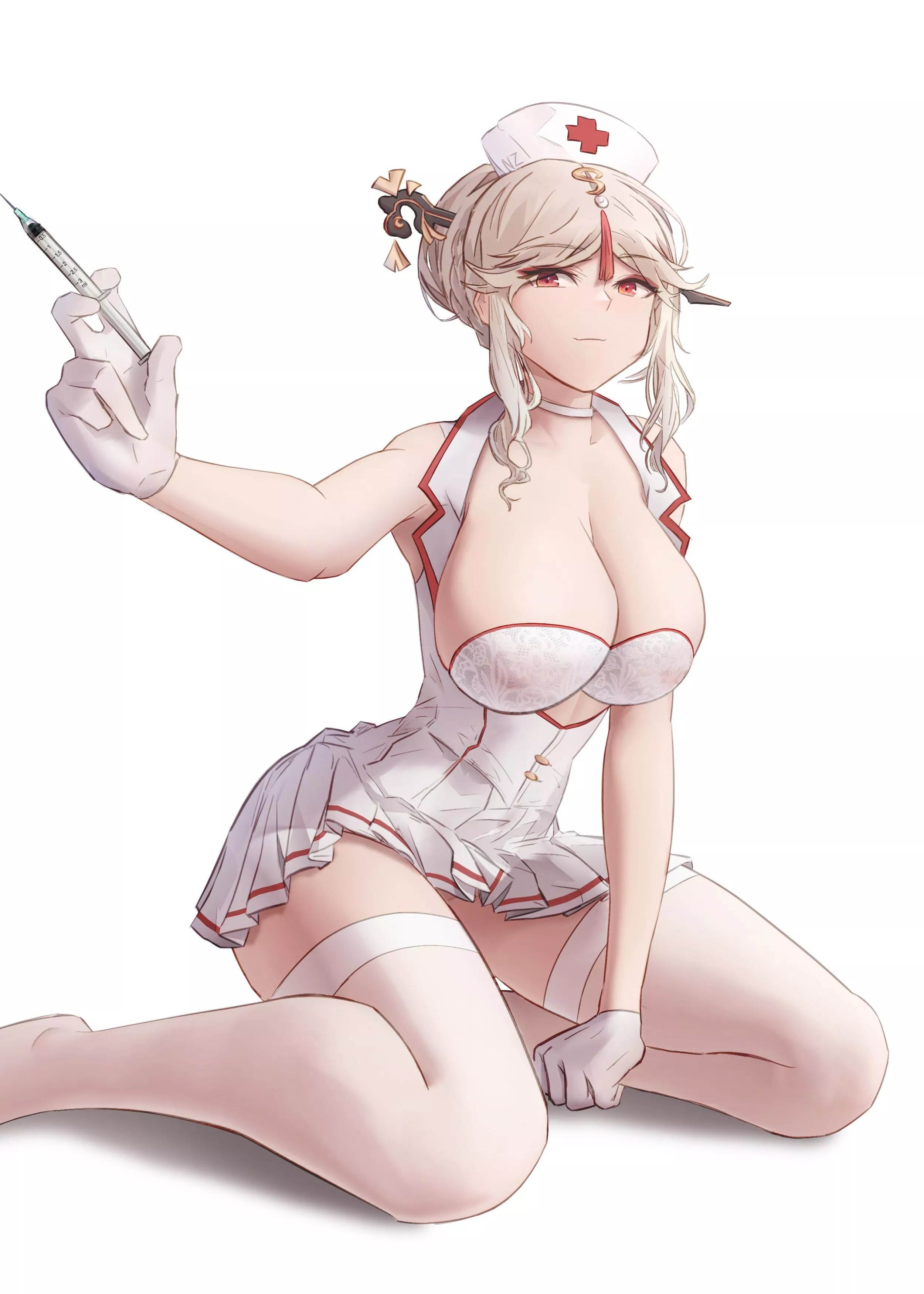 Nurse Ningguang [Genshin Impact] by ningzi