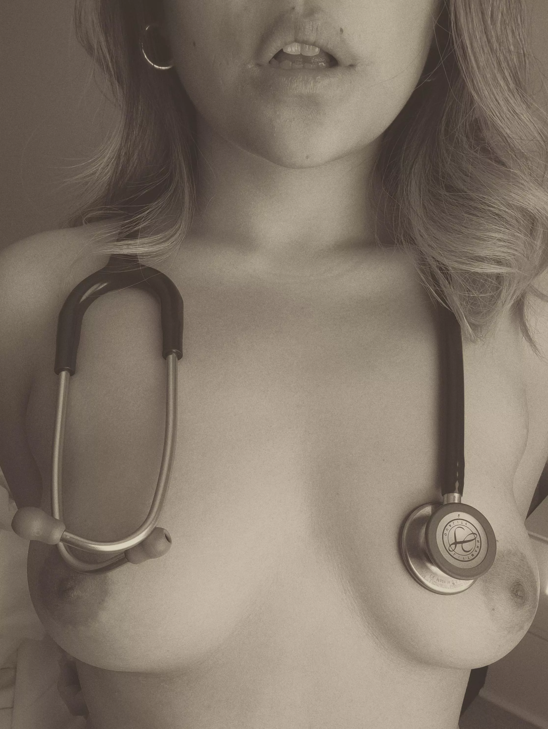 Nurses need tendering too 😜 😈 💦