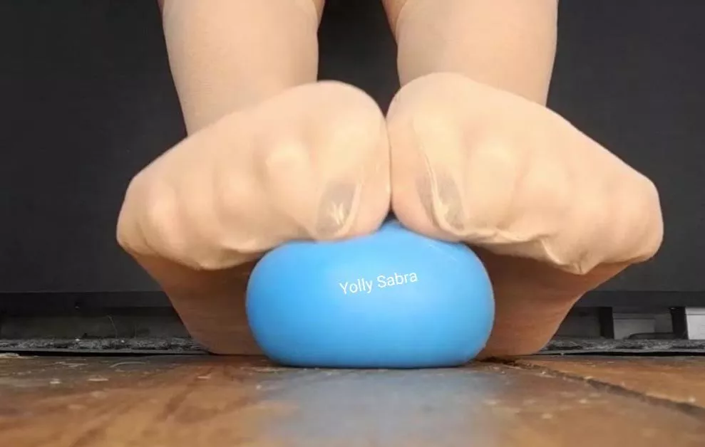 Nylon Socks Feel so Silky & I Love How they Flash a Look at My Toes