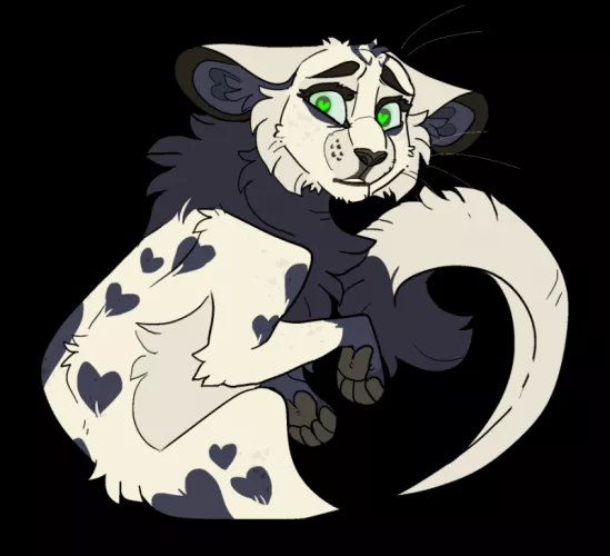 [ oc / AF2021 ] ravenspots the domestic cat for @duskbrook (AF) [ commissions open! ]