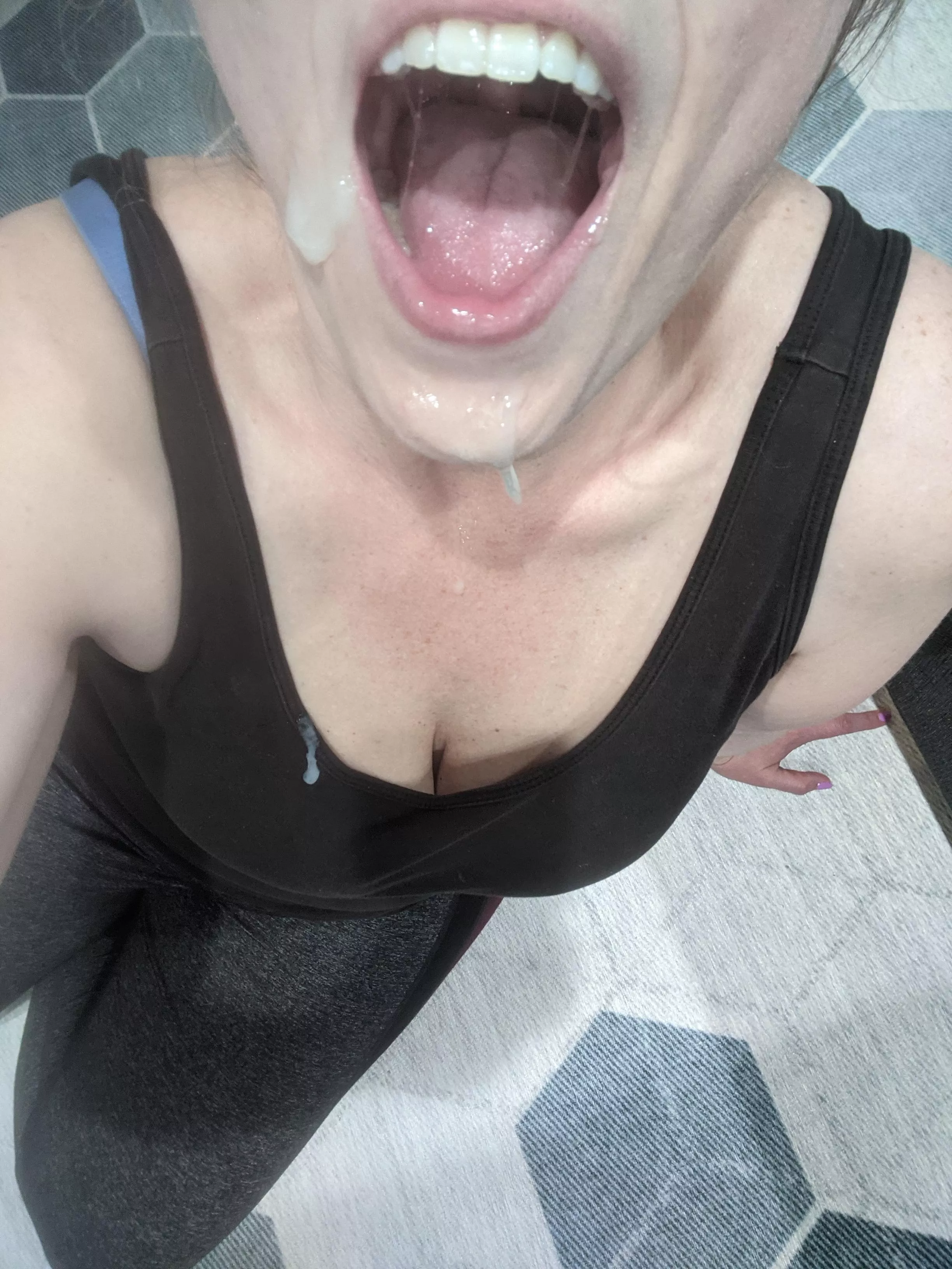 [OC] Always hungry for more on Facial Friday! Enjoy! 💦💦😻😻