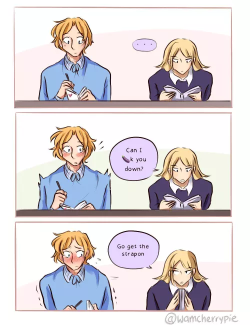 [OC] Catching him off guard, in the most random times