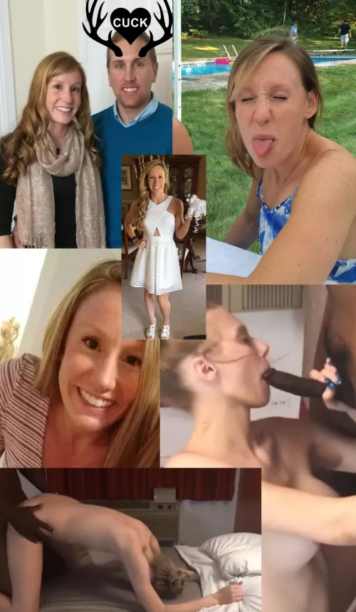 [OC] CHALLENGE ACCEPTED 😌 .. Show your beta cuckold husband and show the BLACK BULL that satisfies you 💦👧💦