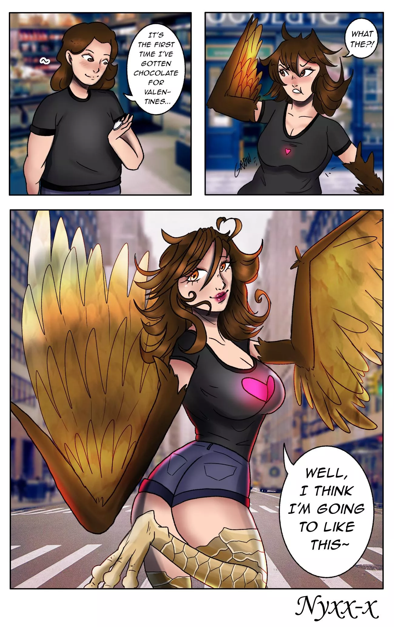 [OC] Dove in Love~ (TF TG, Monster Girl) by me (Valentine's sale)