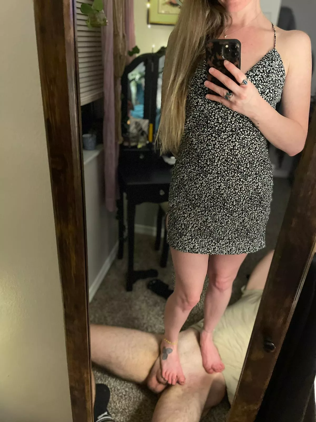 [oc] I love trying on new dresses.
