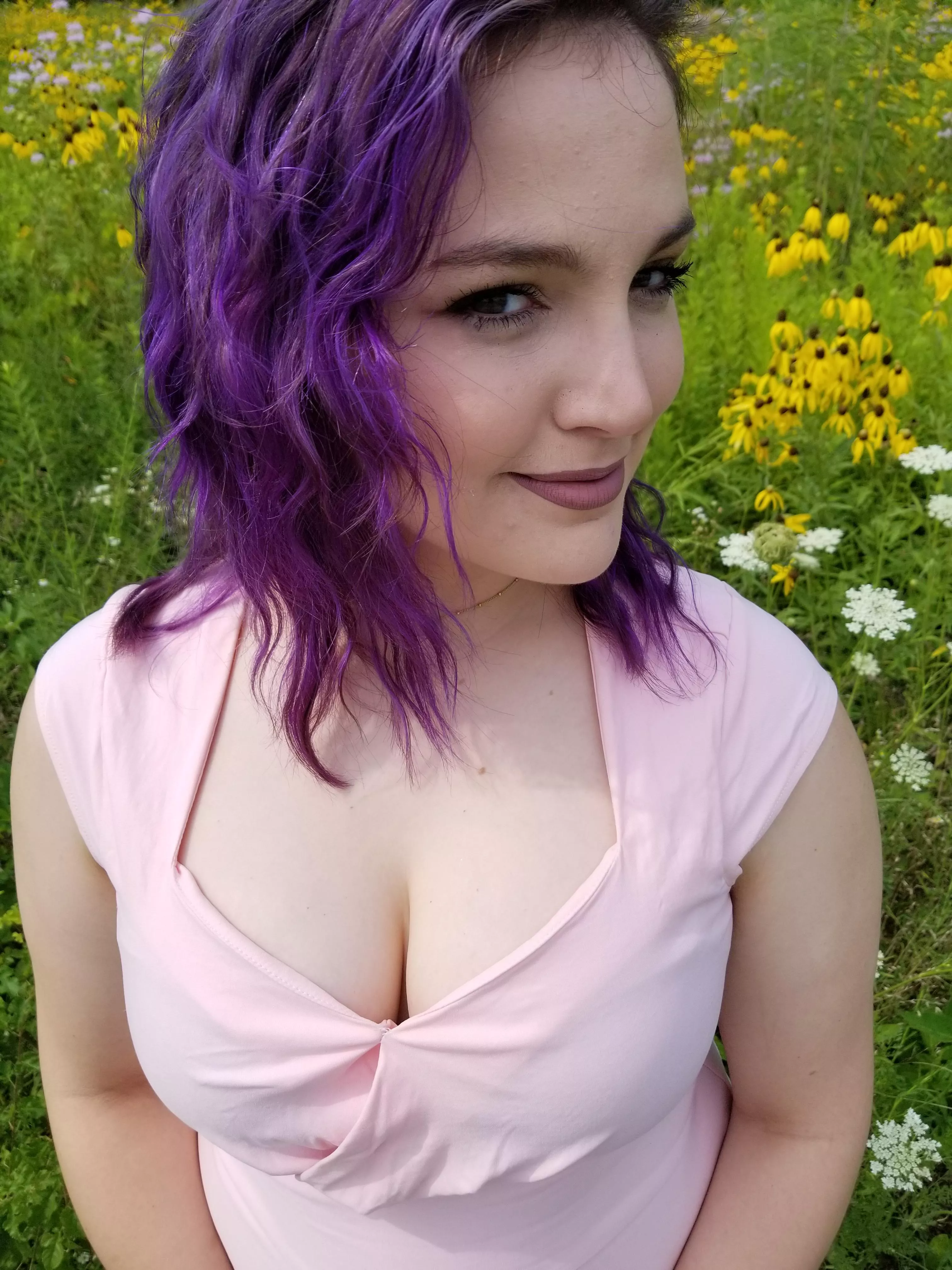 [OC] my [F]25 wife. I think purple is her color!