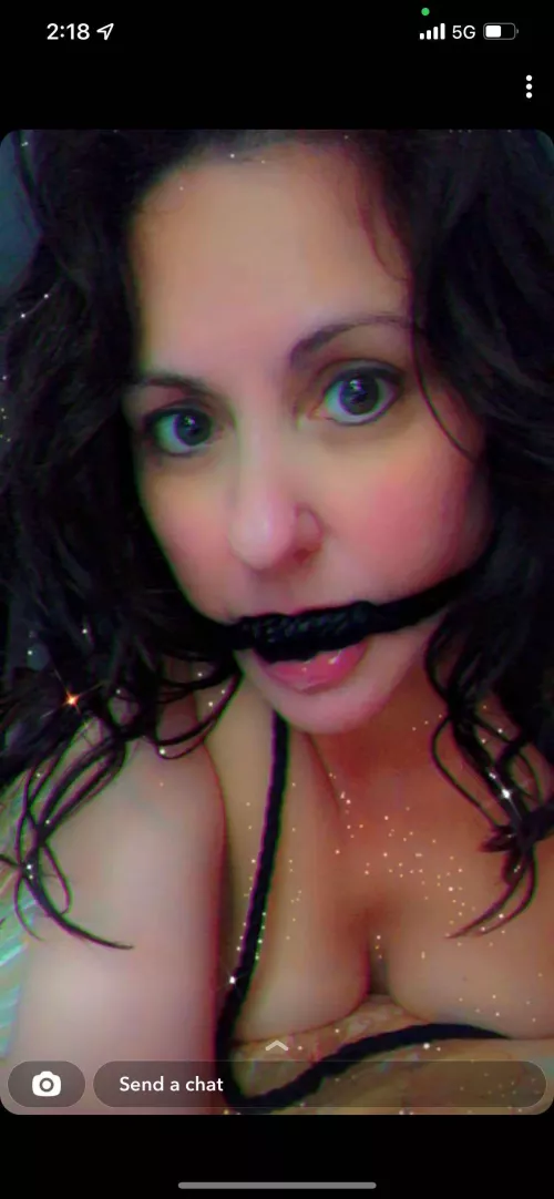 (OC) rope gag self tie