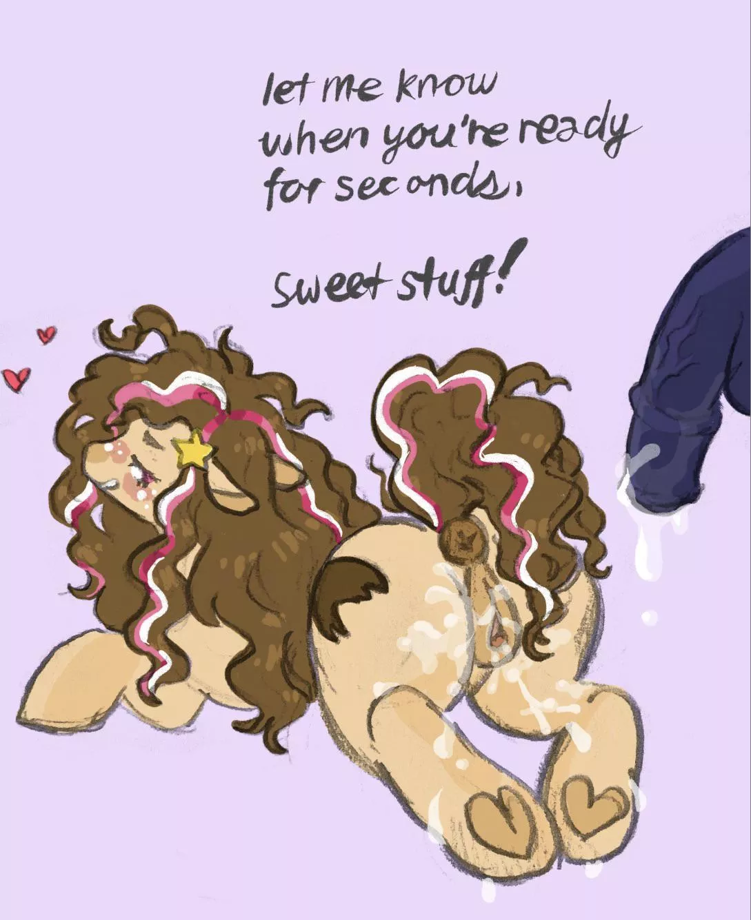 [OC] sugar star from bad dragon :3