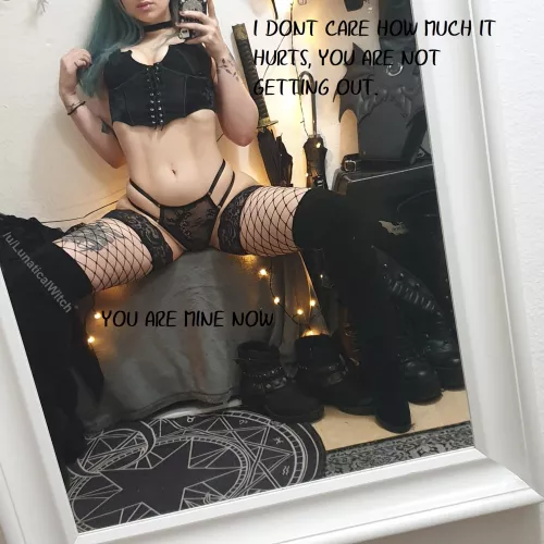OC - Turning my keyholder fetish into captions (Photo is me so be nice) | Locktober is almost over, have you started begging to get out before No Nut November begins? π