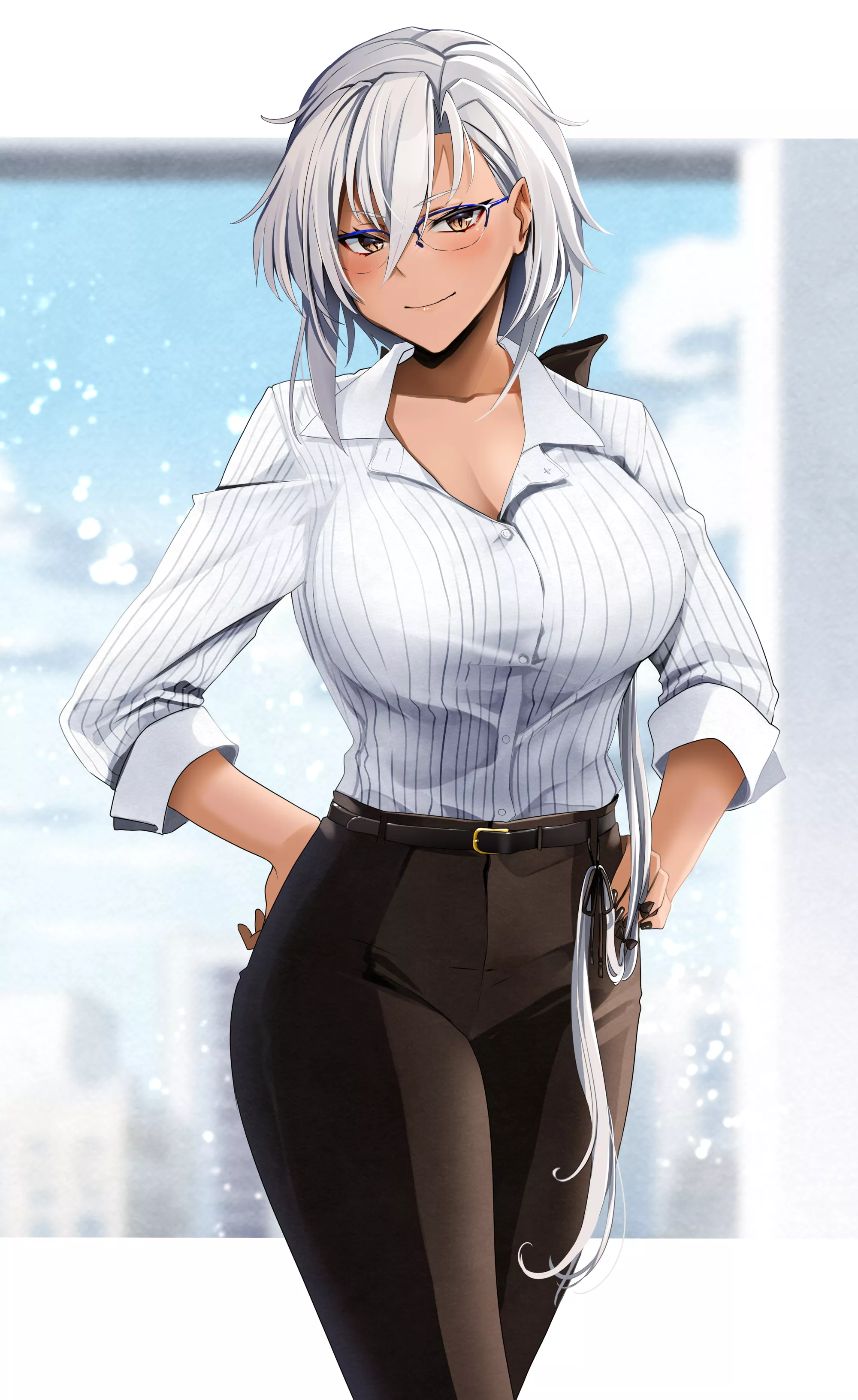 Office Lady Musashi (Yunamaro) [KanColle]