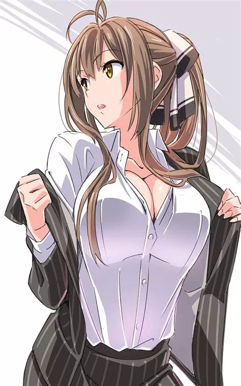 Office Worker GF (Isuzu Sento,Amagi Brilliant Park, I Think)