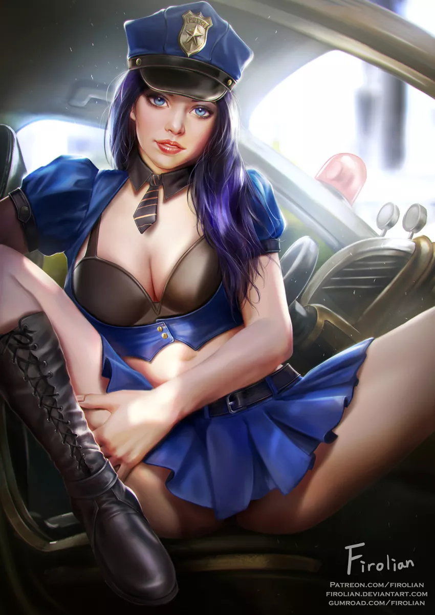 Officer Caitlyn Reporting For Duty Firolian Nudes By Synx Vg