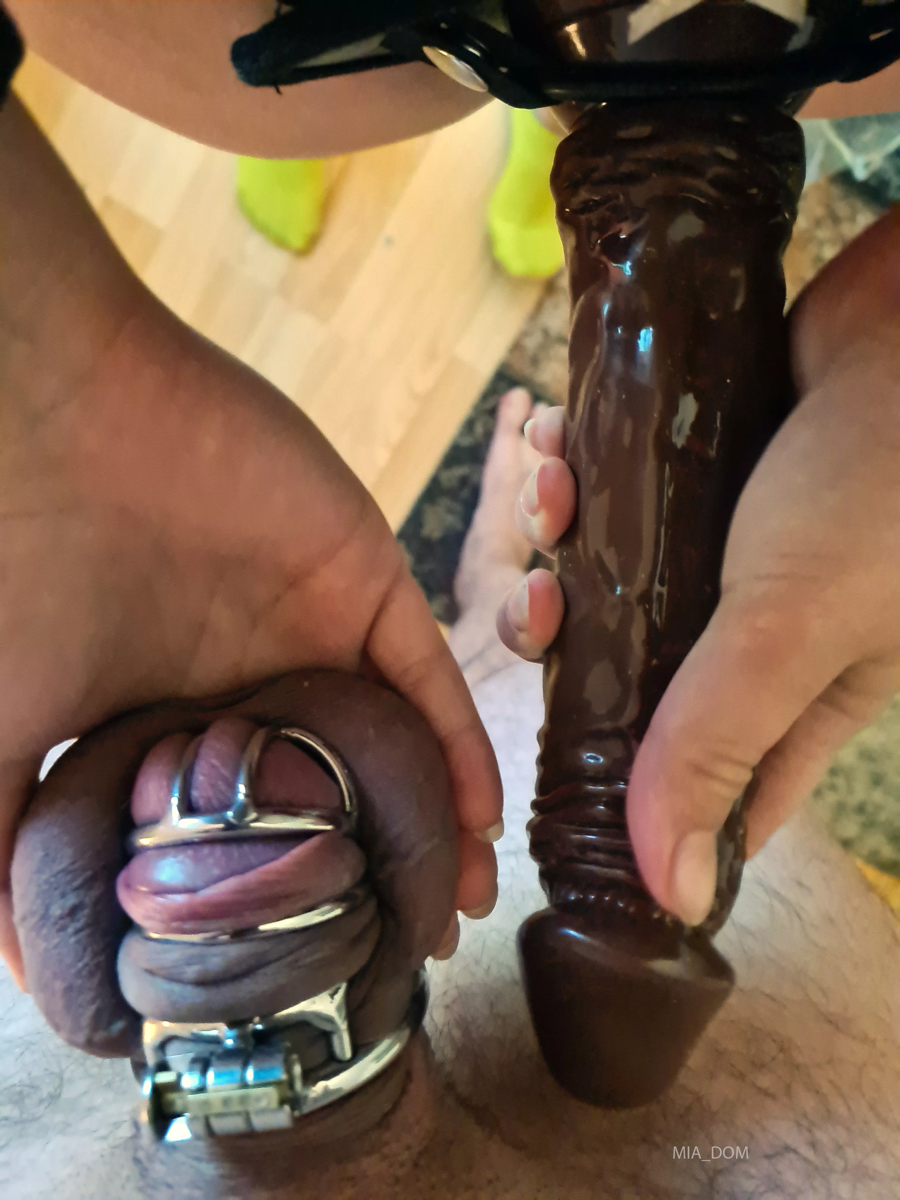 Oh baby, if YOU had those 9 inches, maybe you would be the one doing the fucking for once!