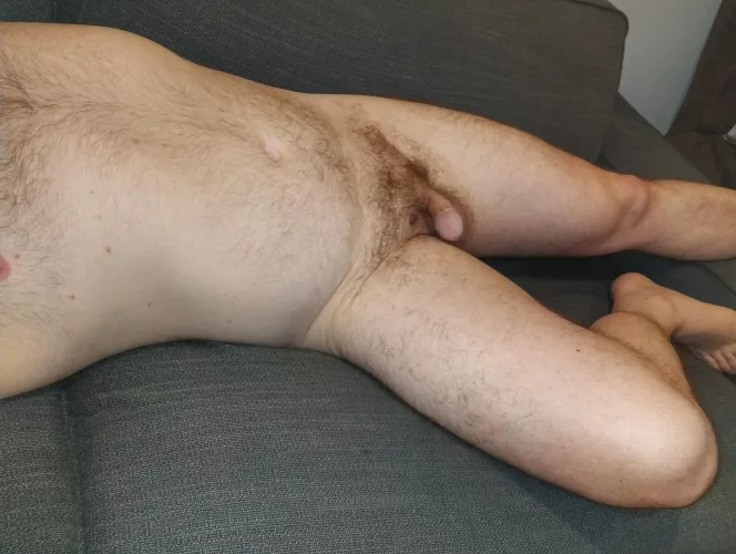 Oh Daddy's on the sofa