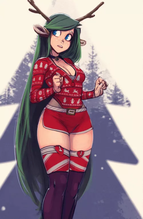 Oh Deer those are some thicc hips & thighs