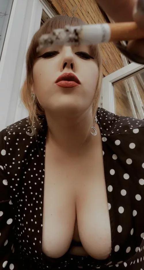 Oh! Look at you down there so eager for a taste! Everything tastes better when itβs from your Mistress. π