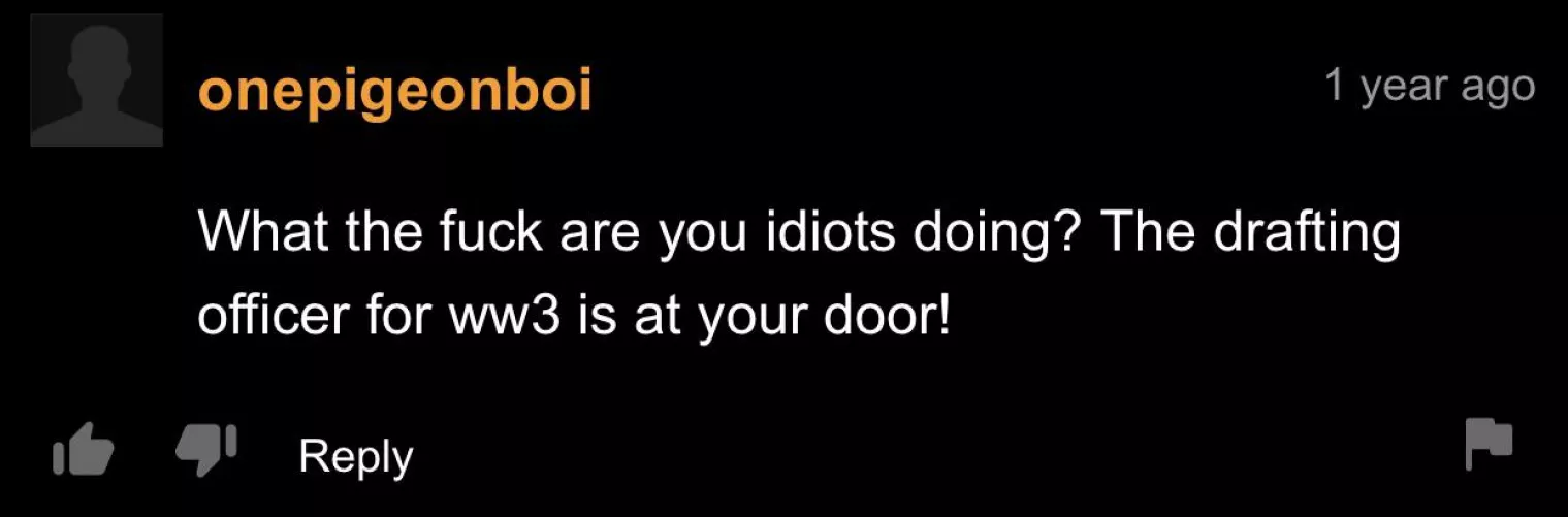 Oh shet I’m drafted