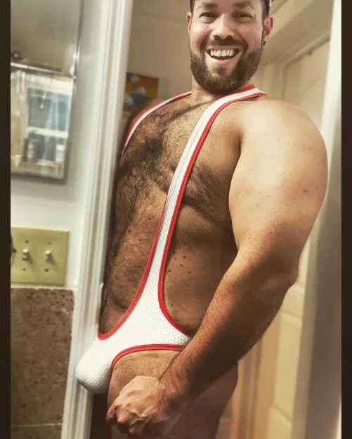 Oh #singlet #gaysinglet how I love thee.