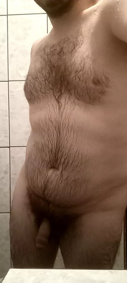 Oh, this shower cock? [36, M, Latino]