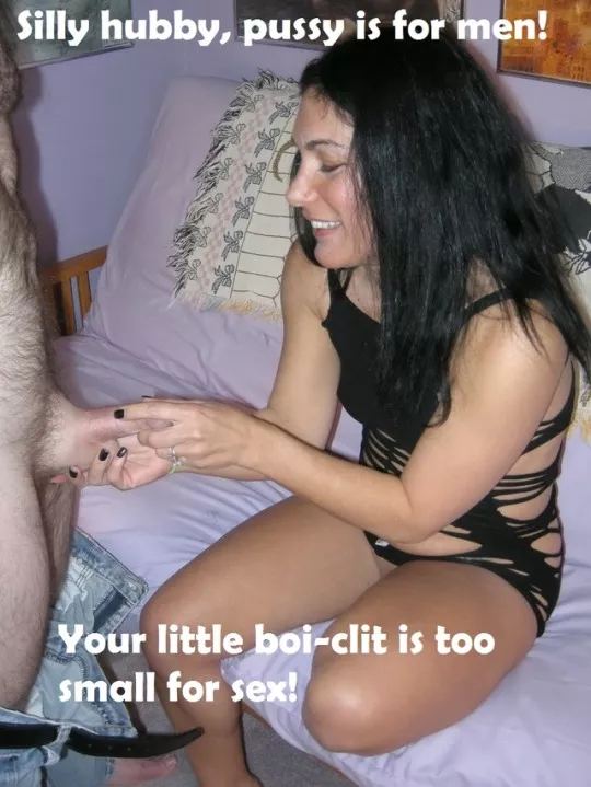 Ohh is the Boi-Clit too small for pussy?