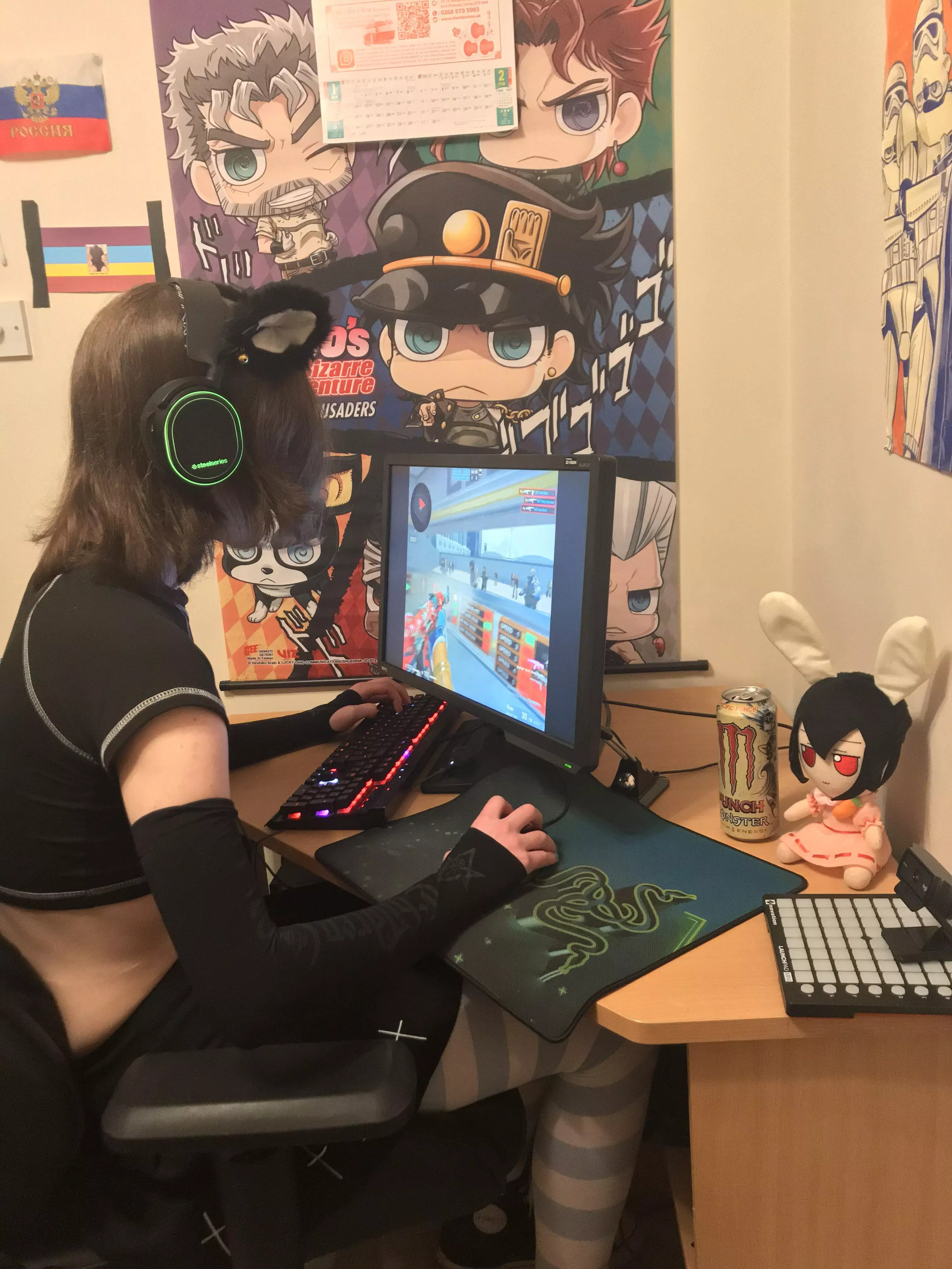 Ok da femboy do be gaming doe