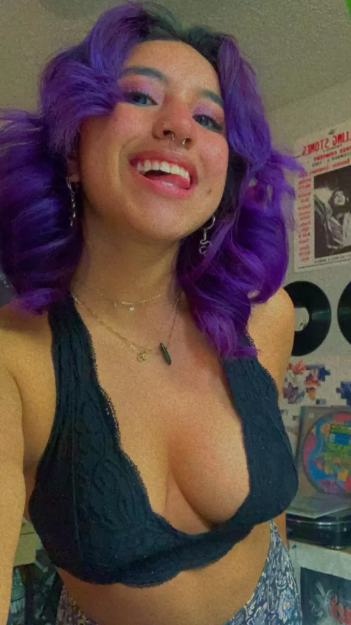 Okay I might miss the purple… maybe it’ll come back😏