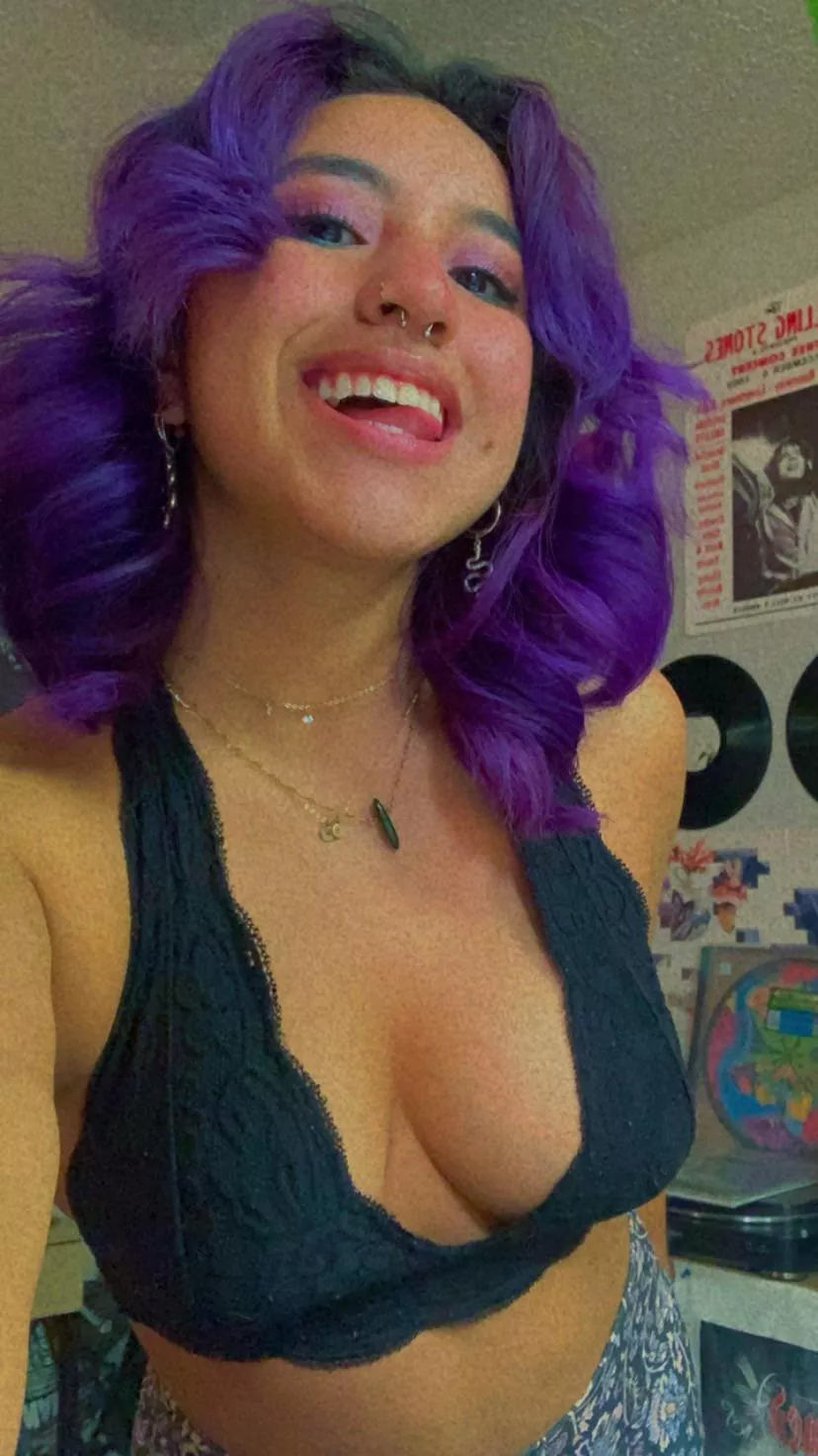 Okay I might miss the purple… maybe it’ll come back😏