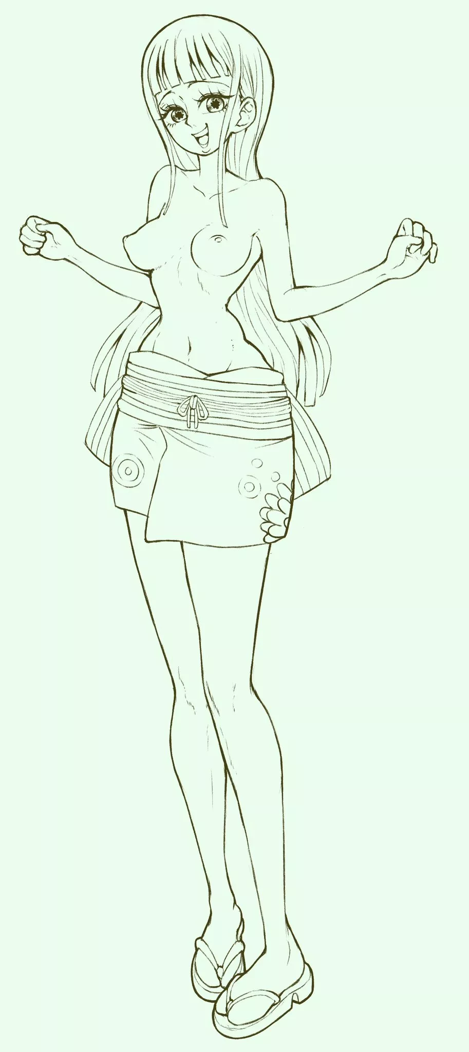 Okiku 👁️👁️ By @edu_pompom on Twitter