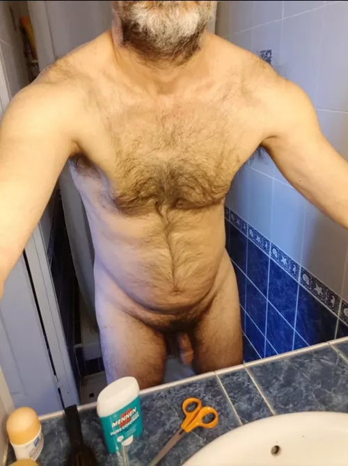 Old hairy dad...(61y).….