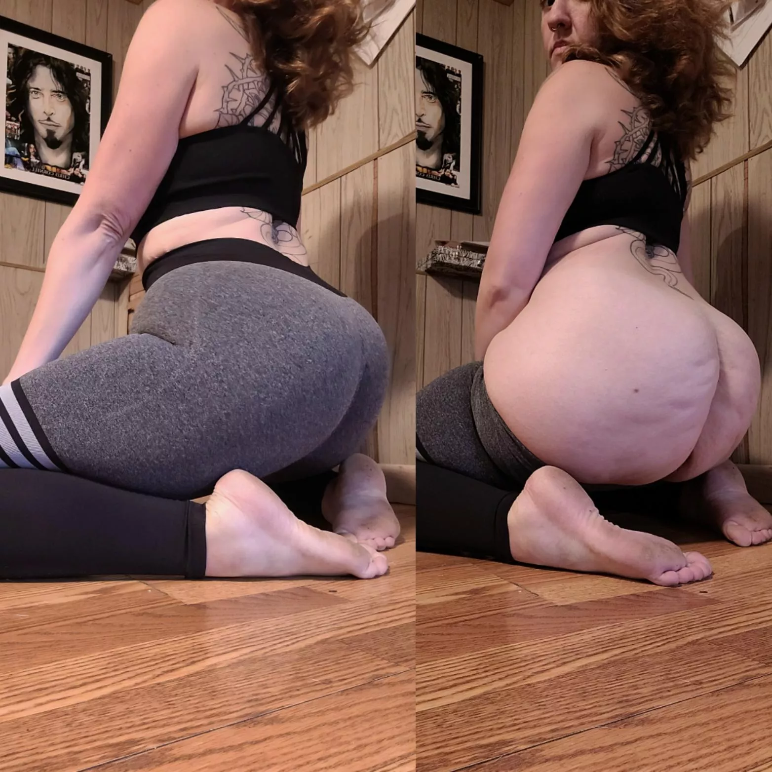 On and off, post run. On and off, post run.