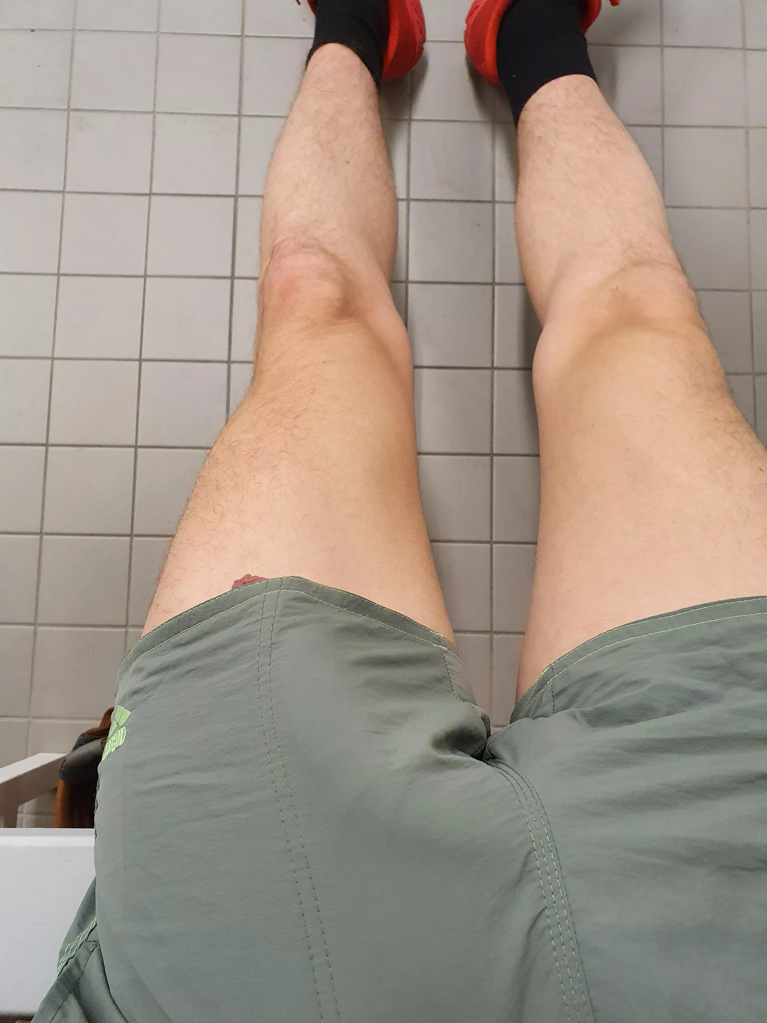 On my way to the gym.