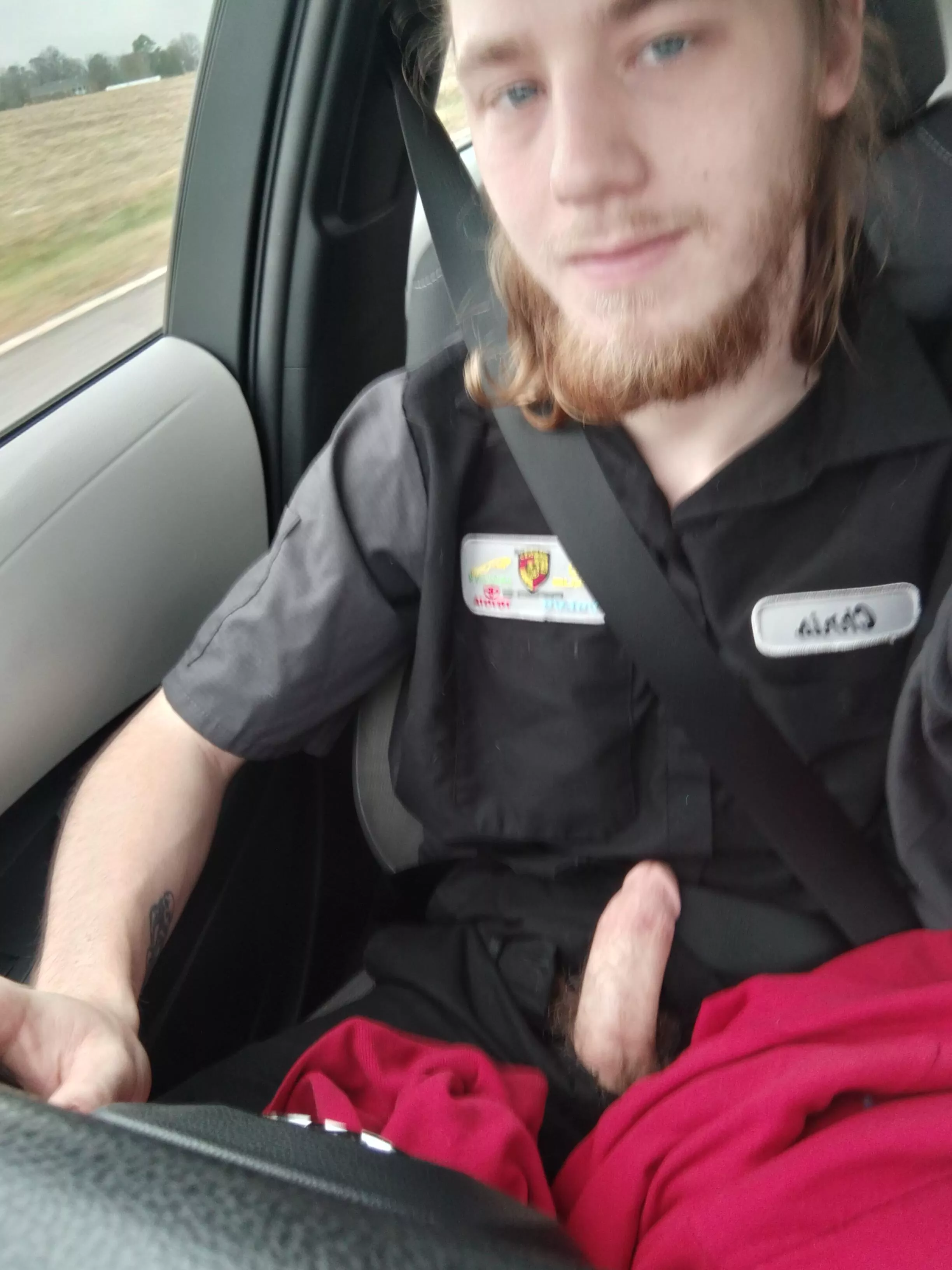 On my way to work thought I'd have fun On my way to work thought I'd have fun