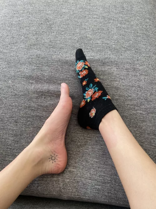 on or off? 😏👣💖