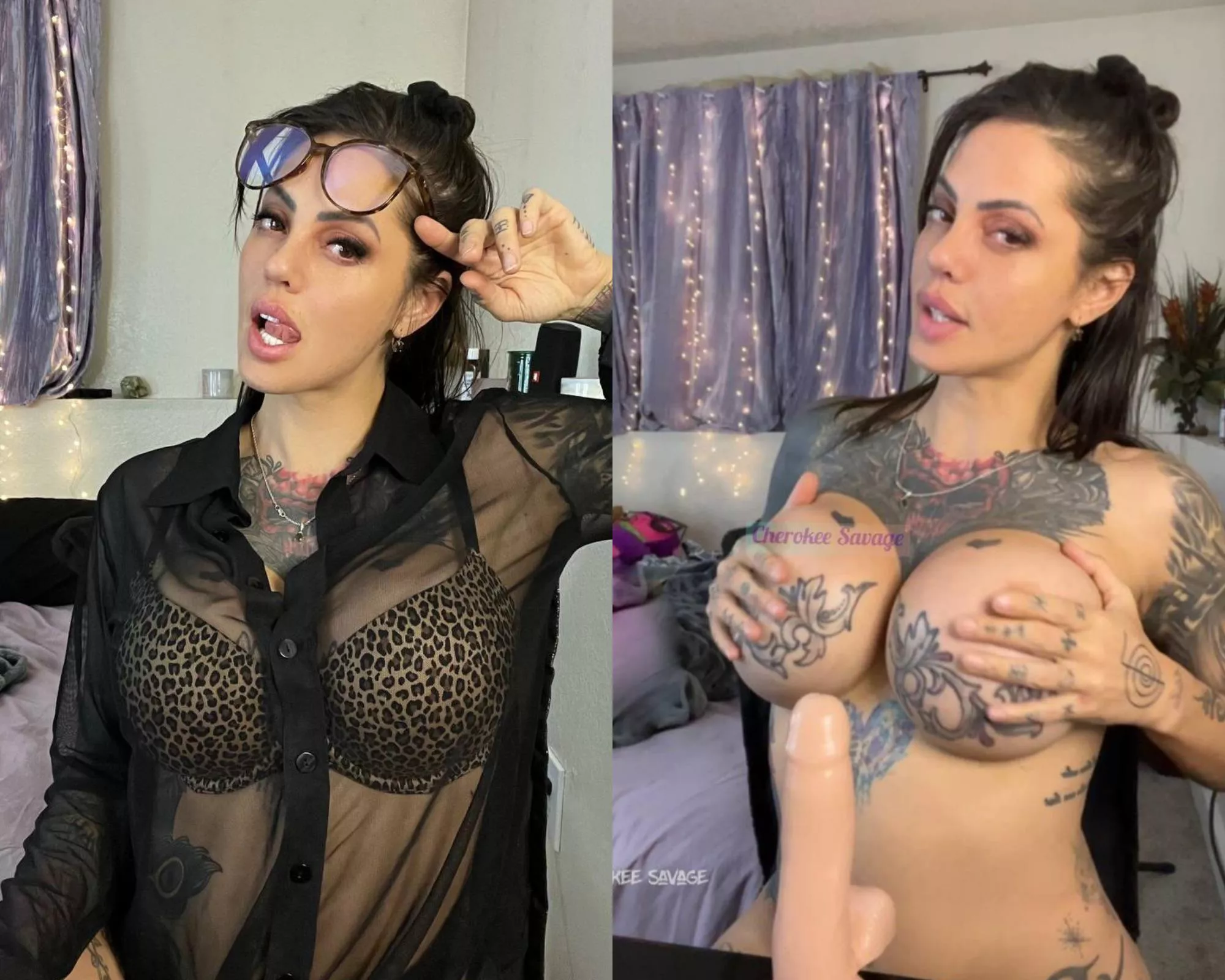 on or off… obviously asking about the glasses