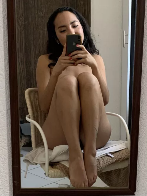 On your shoulders or around your back?