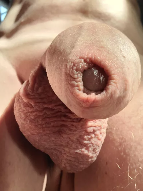 One eye staring at you from behind his hood.