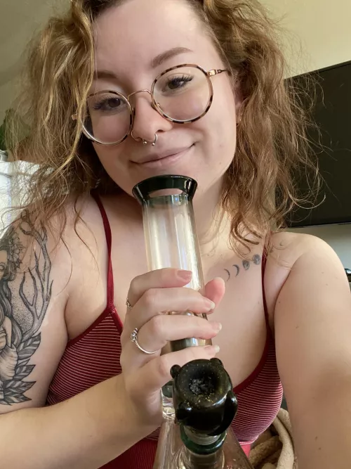 one hit will cost ya one smooch (and repacking the bowl)