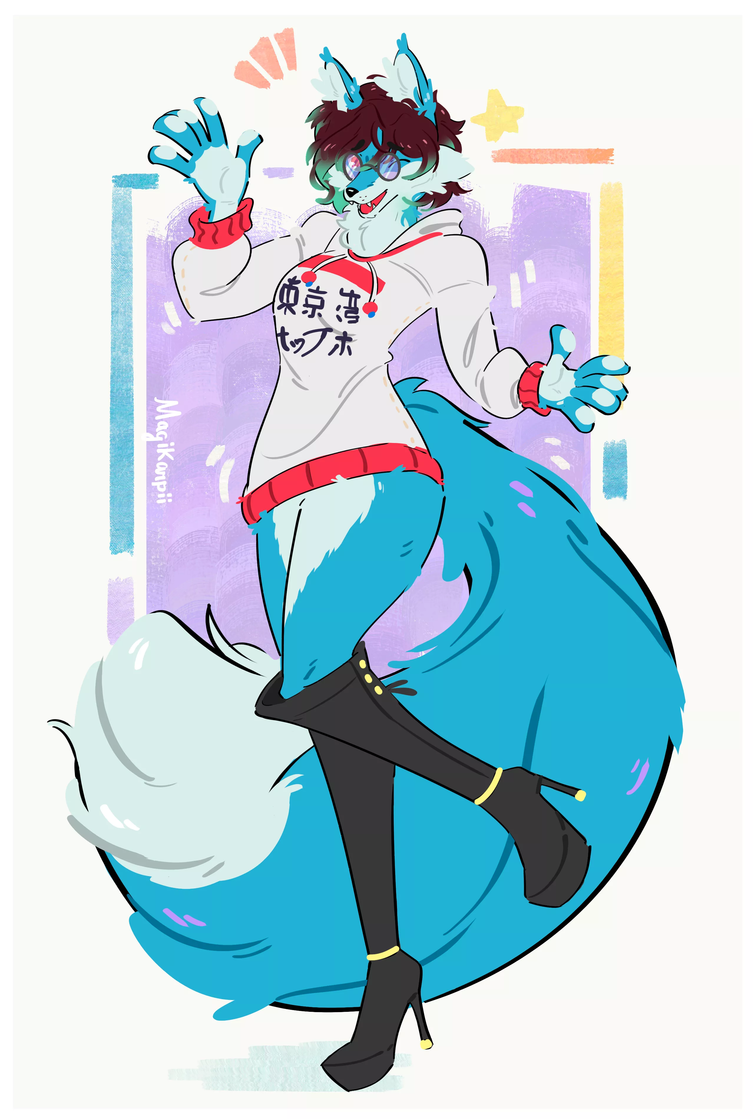 One more commission done <3 A full body art for just 30usd // art made by me @magikarpii // interested DM here or telegram/instagram: @magikarpii <3 // to see more, go to my insta: @magikarpii