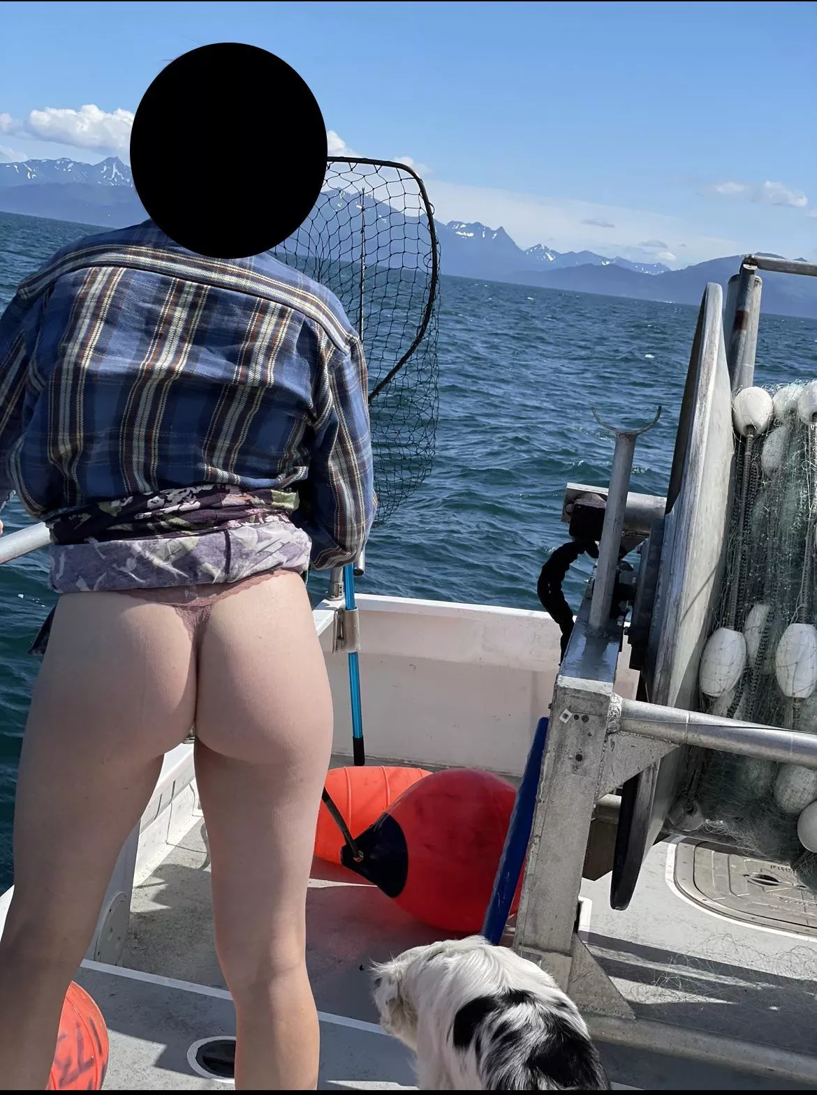 One of my favorites from summer… who knew commercial fisherman look like me??