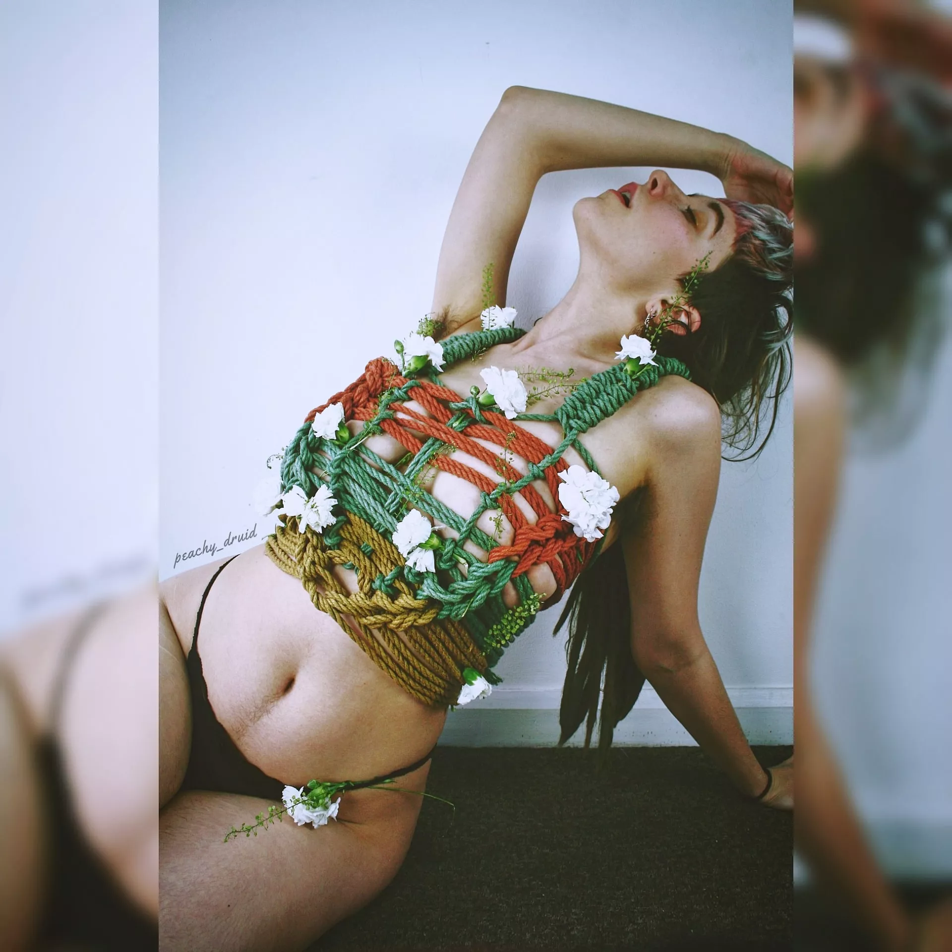 One of my favourite rope ties I've ever done - the 'V Plate Harness'