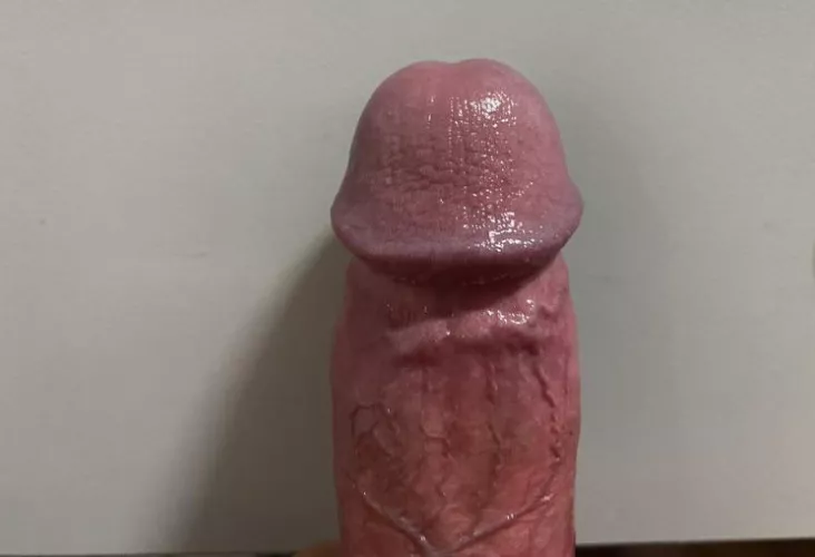 One solid rock hard cock ready to for a huge cumshot