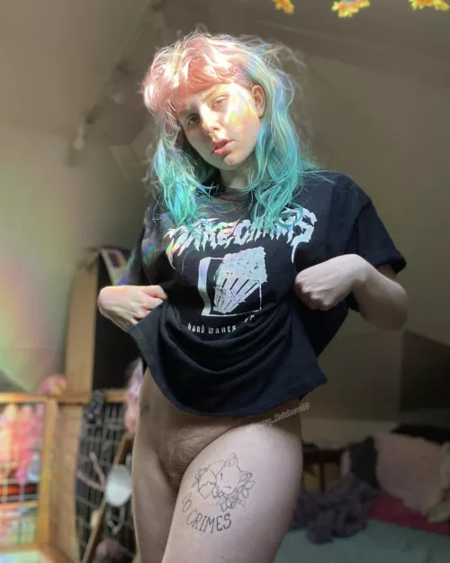 Only react if you still like goth girls without makeup