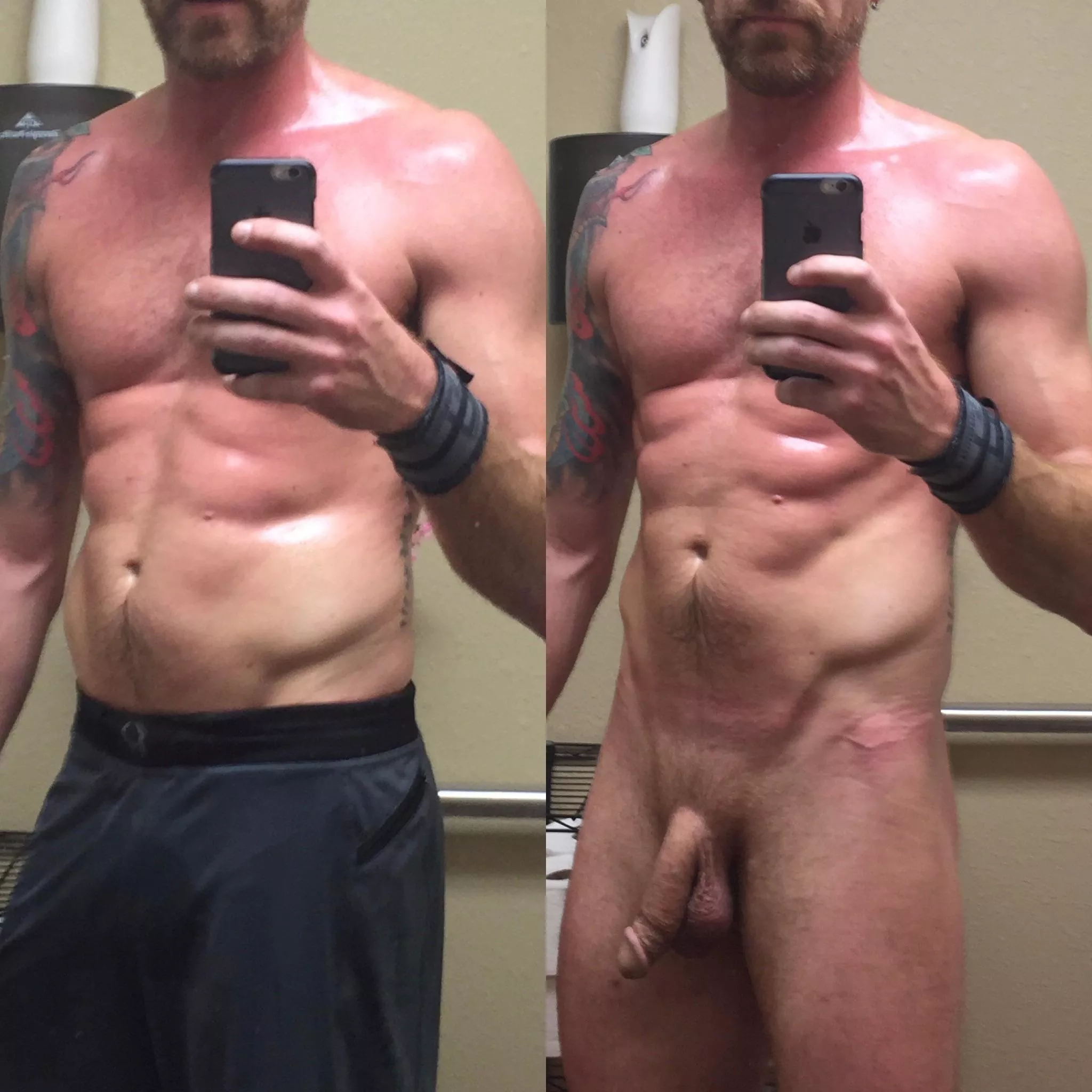 On/off in the gym locker room (M) On/off in the gym locker room (M)
