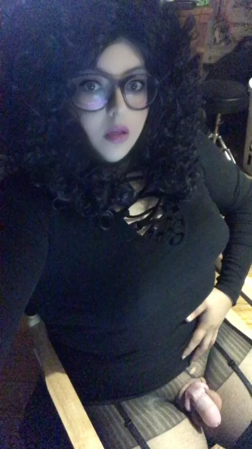 Oops my chastity is hanging out