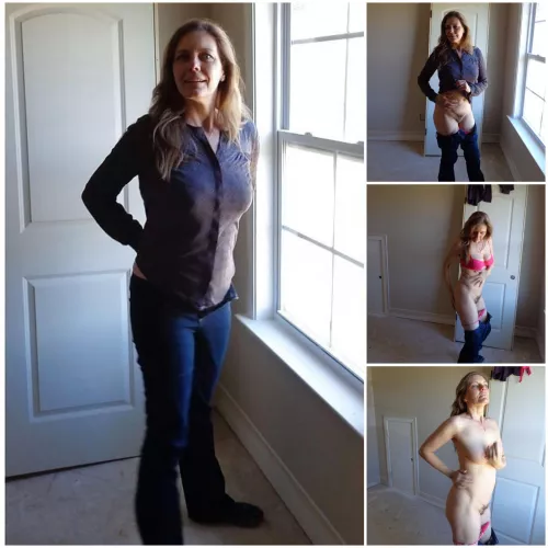 Open house undressing dare 😝