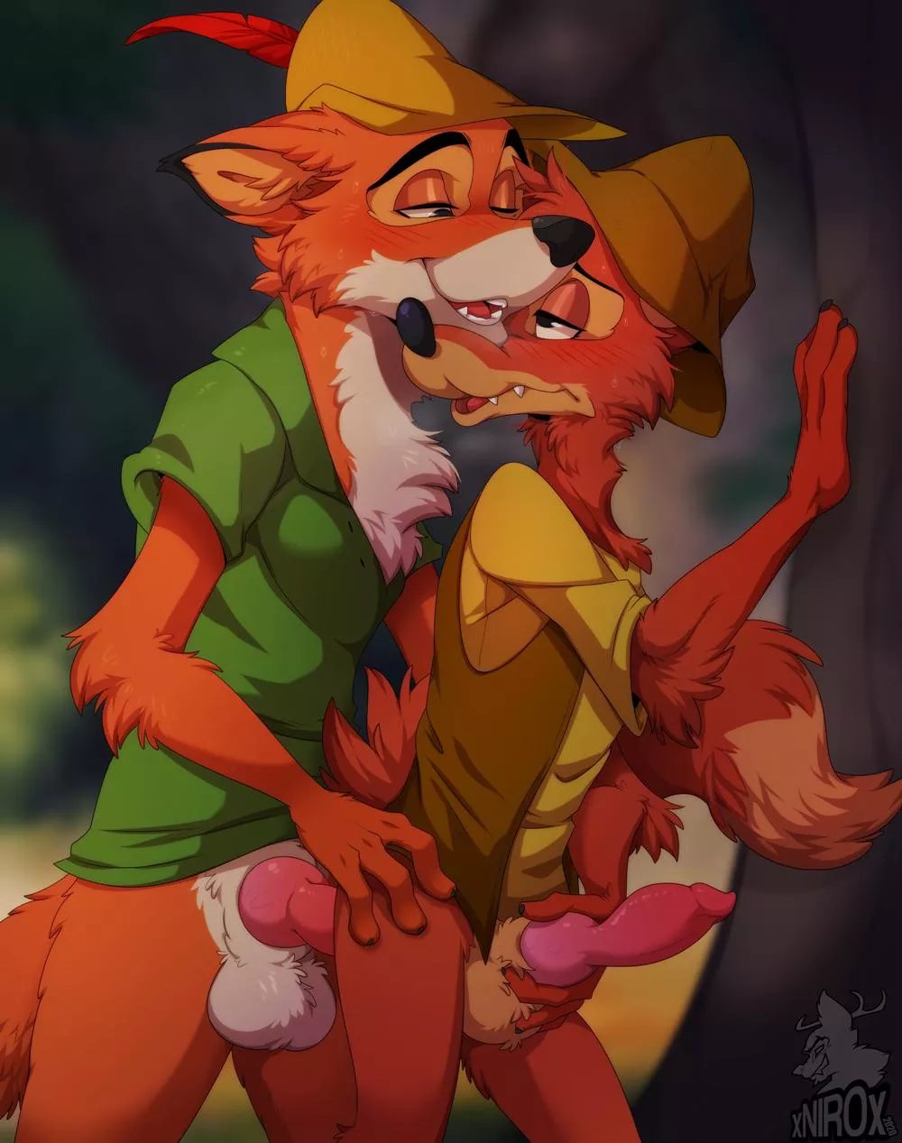 Orange Fluffies (XniroX)
