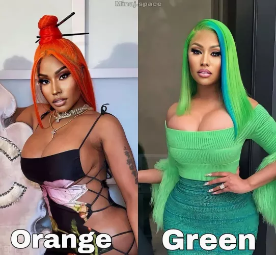 Orange Or Green?