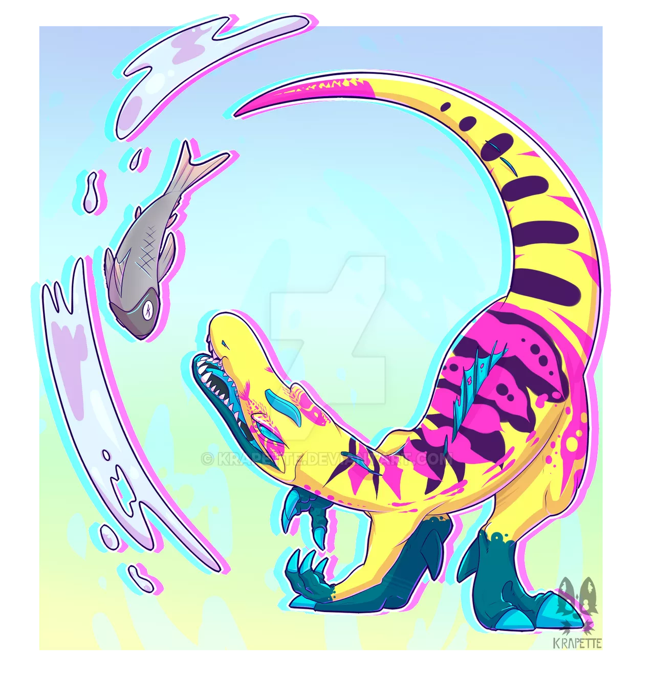 Orbital VHS fishing (by Krapette)