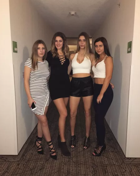 Out for the night